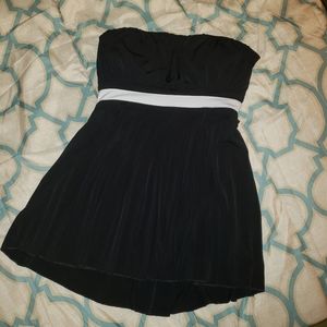 xoxo strapless shirt.